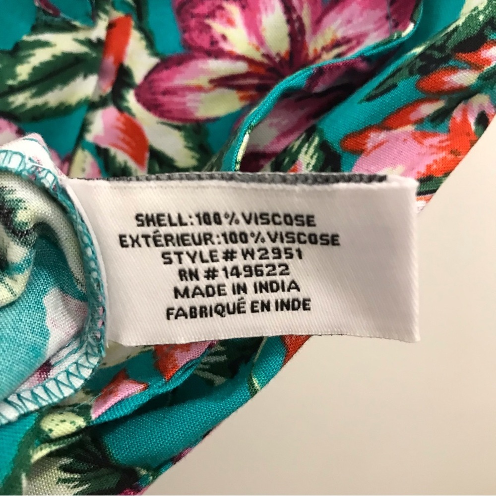 NWT Walter Baker Jasmine Shorts large Amazon Tropic floral green - Picture 9 of 11